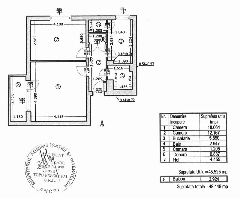 Titan, pe Aleea Adjud, 5 min. metrou si parc IOR, 15 minute mall Park Lake